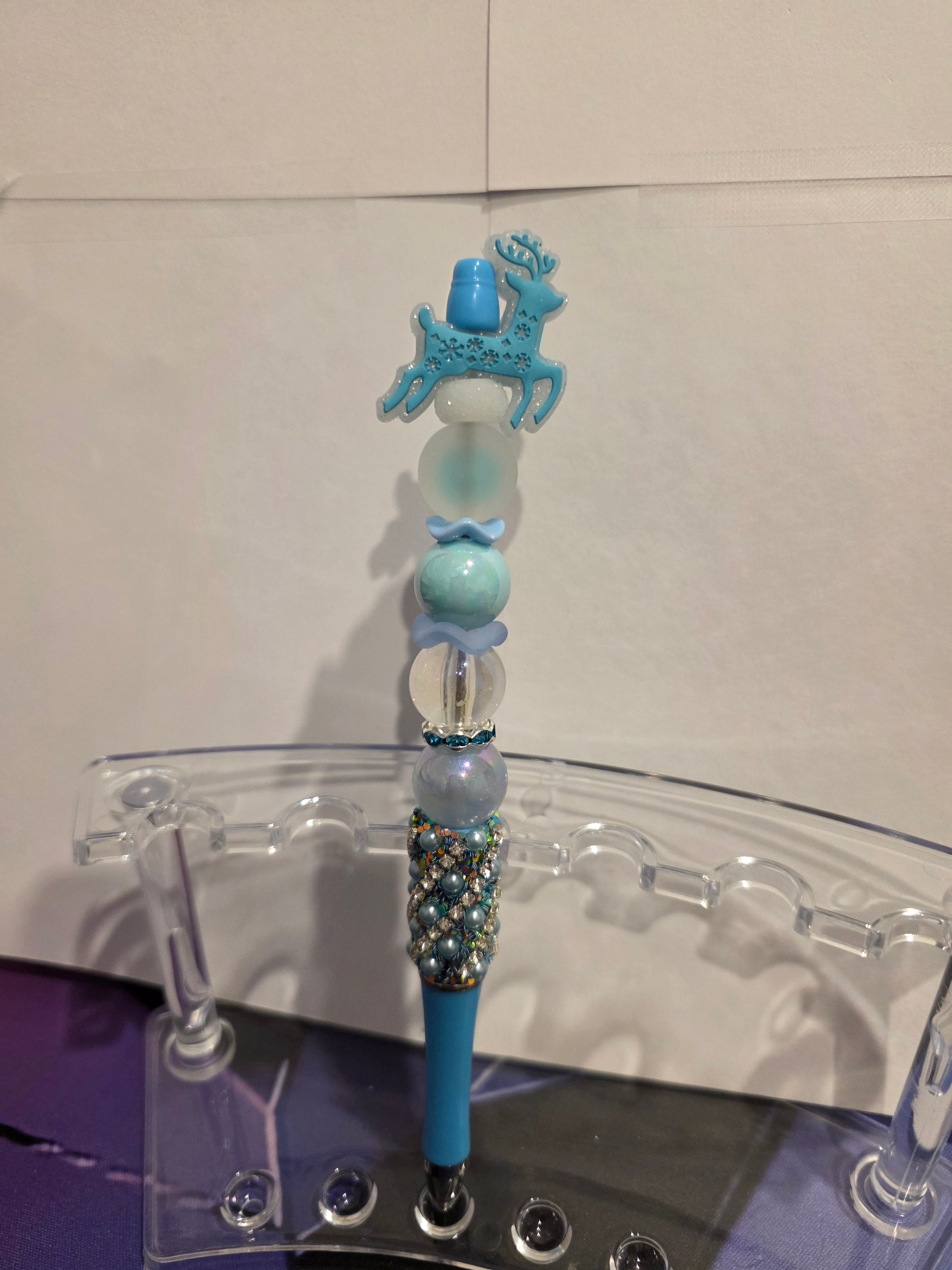 CHRISTMAS EDITION - Beaded Pens - Pre Made Designs